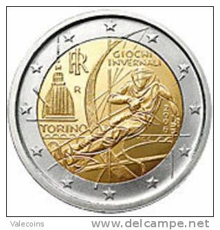 ITALIA 2 Euro 2006 - UNC NEW NEUF - Olimpiadi Invernali - Torino - Italien