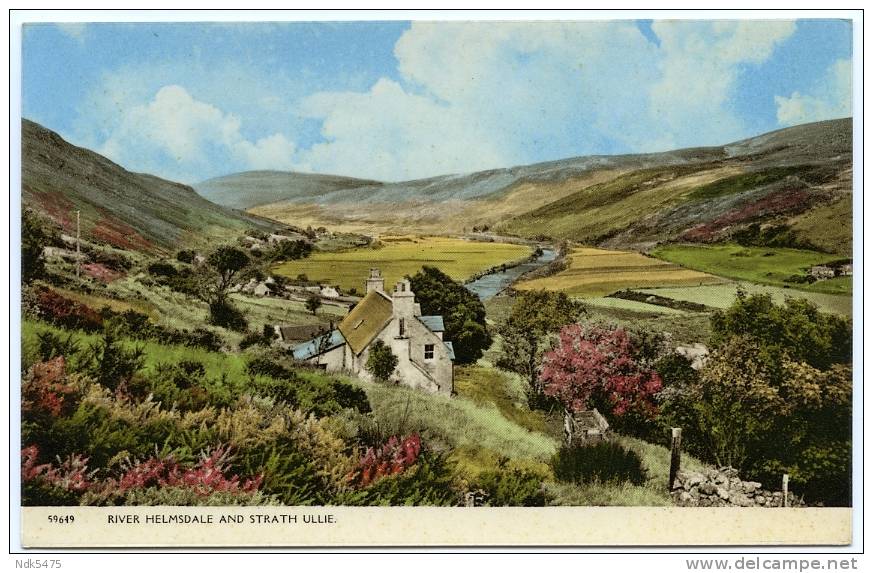 HELMSDALE : RIVER HELMSDALE AND STRATH ULLIE - Sutherland