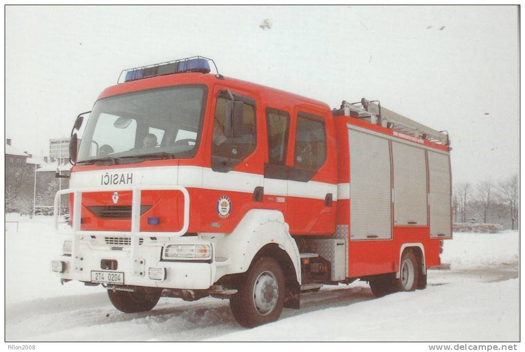 RENAULT  MIDLUM 4X4 -  Hasicsky Cisternovy - Camion, Tir