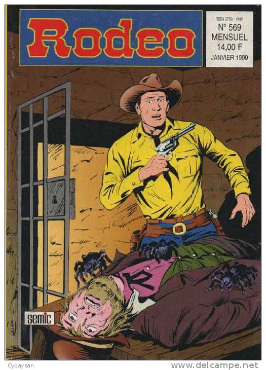 RODEO N° 569 BE SEMIC 01-1999 AVEC WAMPUS - Rodeo