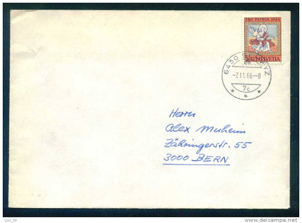 114221 Cover Lettre Brief  1966 JOSEPH AUF DEM WEG  Switzerland Suisse Schweiz Zwitserland - Lettres & Documents