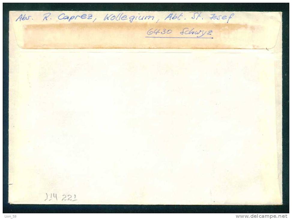 114221 Cover Lettre Brief  1966 JOSEPH AUF DEM WEG  Switzerland Suisse Schweiz Zwitserland - Lettres & Documents