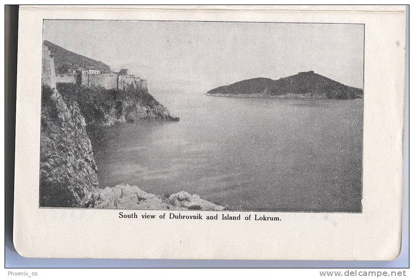 Travel Guide, Booklet - DUBROVNIK, Ragusa, Dalmazia, Croatia, 1929. With Surroundings - Europe