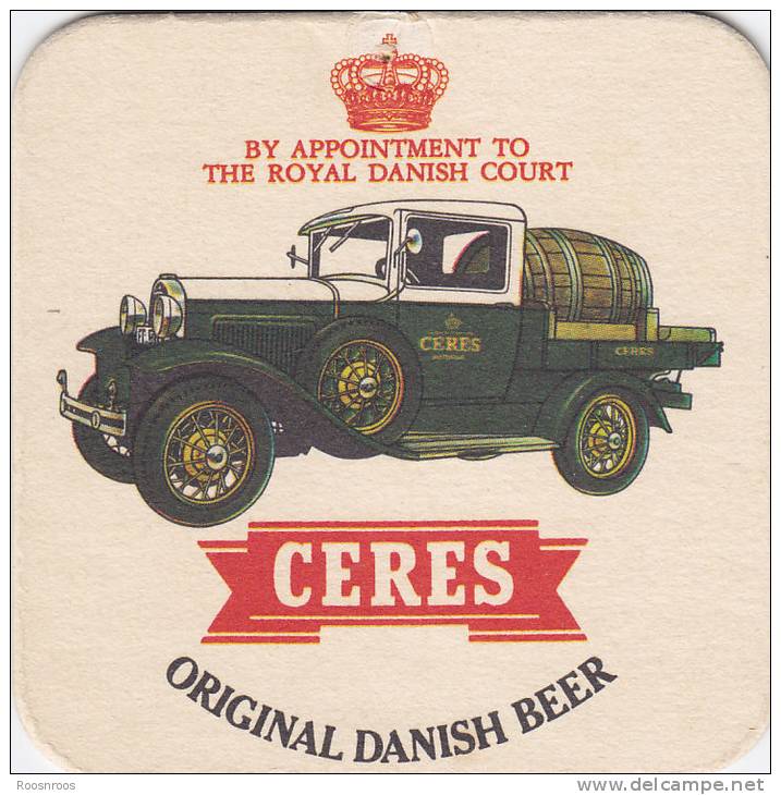 SOUS BOCK CERES  DANISH BEER - Sous-bocks