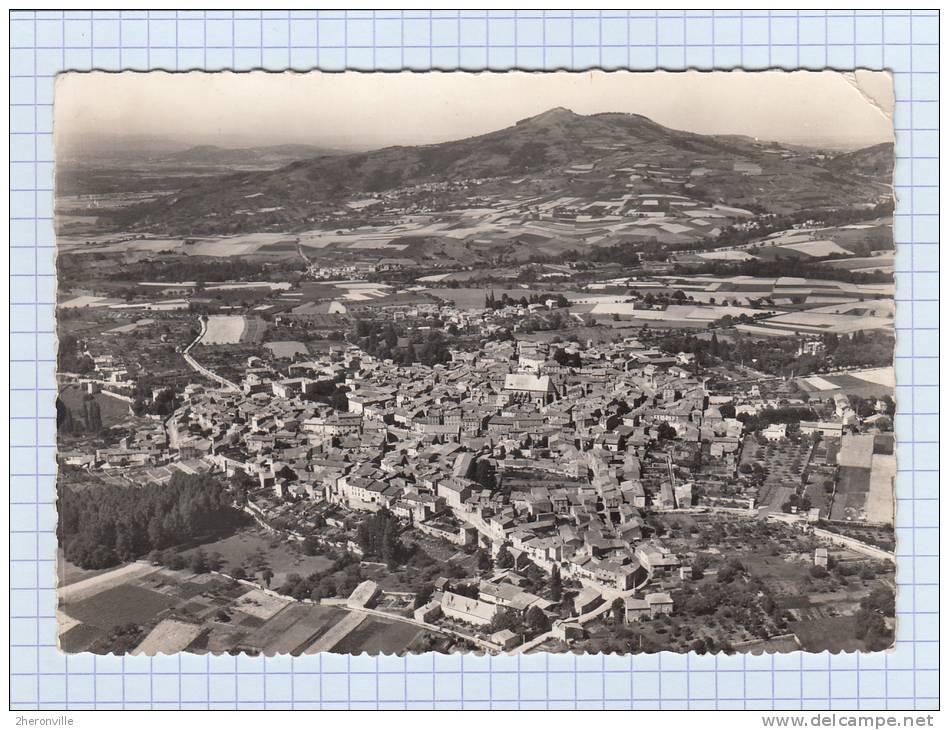 CPSM - VIC Le COMTE - Vue Générale Aérienne - L'ancien Couvent Des Cordeliers - Vic Le Comte