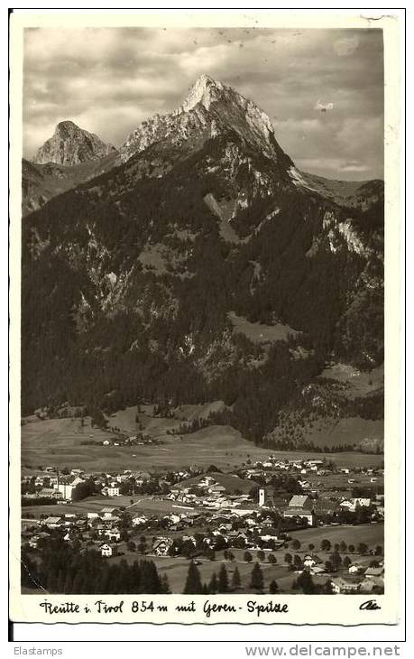 =Deusche Reich Tirol 1942org. Foto Kolle Und Geren Spitze - Reutte