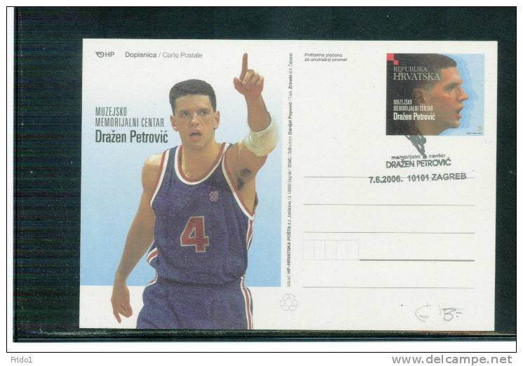 Kroatien / Croatia 2006 Drazen Petrovic - Basket-ball