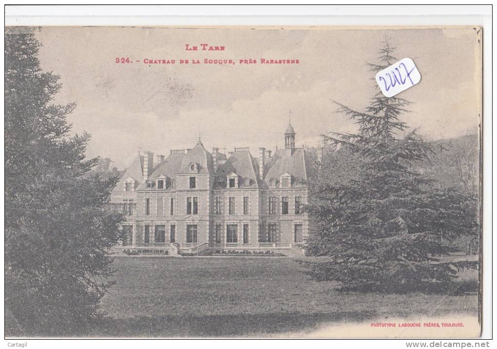 CPA -22127-  81 - Rabastens - Château De La Souque-Envoi Gratuit - Rabastens