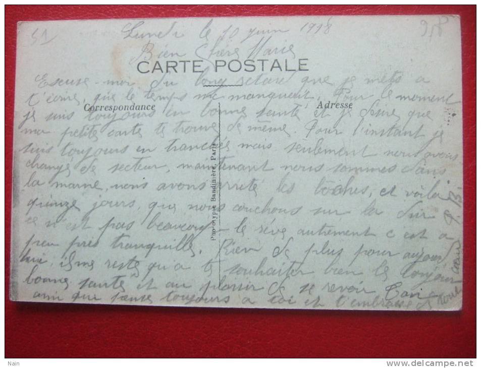 51 - MONTMIRAIL - RUE DE L'HOTEL DE VILLE - CARTE RARE - - Montmirail