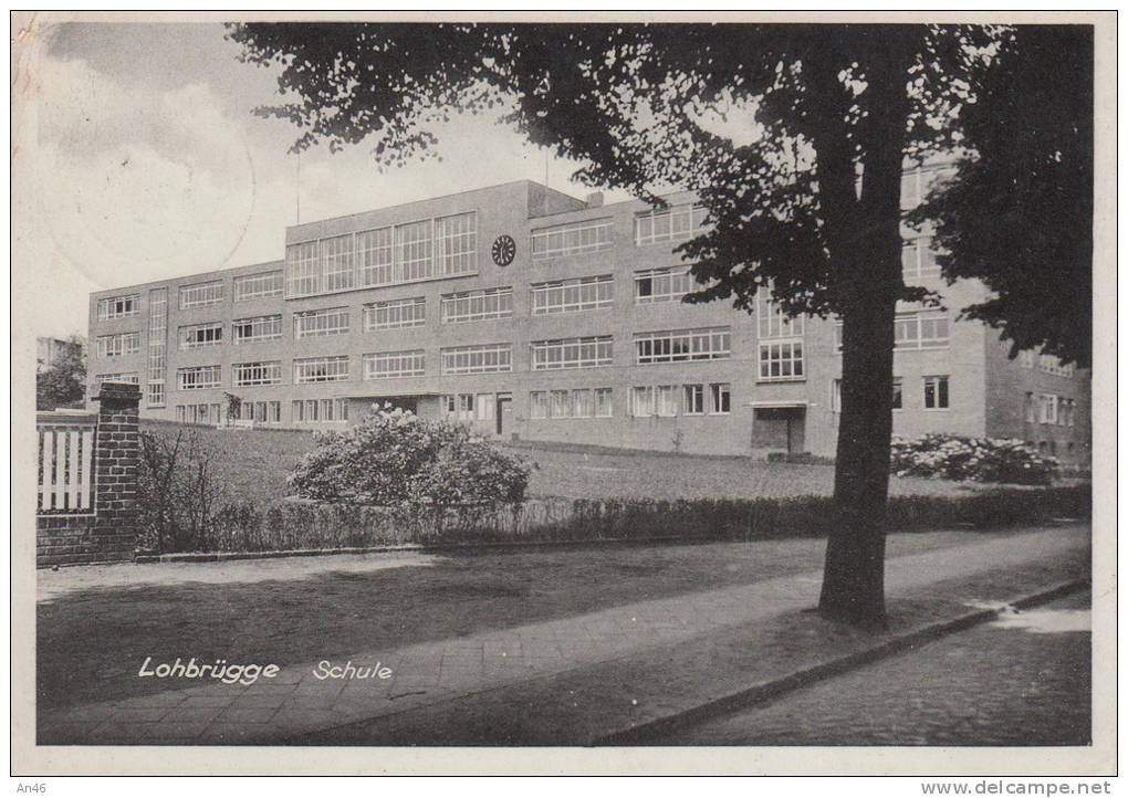 LOHBRUGGE  - GERMANIA- SCHULE VG 1937 BELLA FOTO D´EPOCA ORIGINALE 100% - Bergedorf