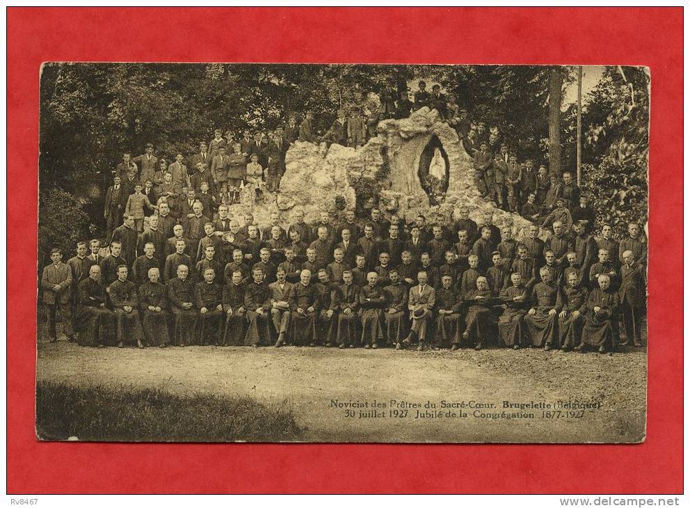 * BELGIQUE-Noviciat Des Prêtres Du Sacré-Coeur. Brugelette(Belgique) 30 Juillet 1927. Jubilé De La Congrégation - Brugelette