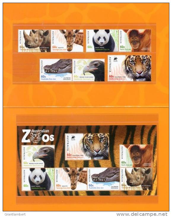Australia 2012 Zoos Presentation Pack - See 2nd Scan - Presentation Packs