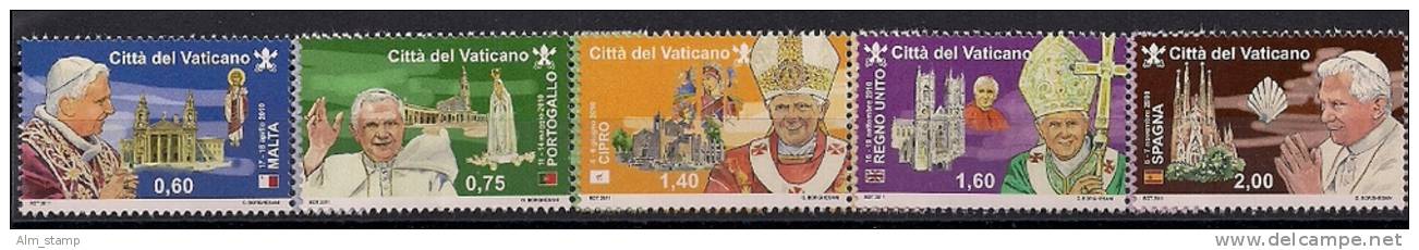 2011 Vatikan BENEDETTO XVI - ANNO 2011 **MNH - Neufs