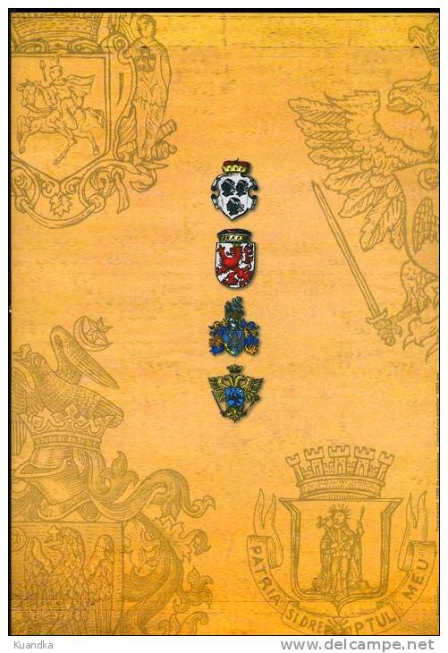 2008 Romanian Heraldic Signs Philatelic Folder 1 Of 4,Romania, Mi.6326-6329 - Ungebraucht