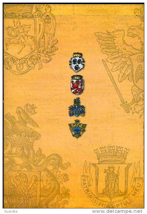 2008 Romanian Heraldic Signs Philatelic Folder 3 Of 4,Romania, Mi.6326-6329 - Ongebruikt