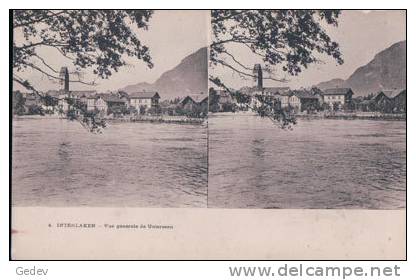 Interlaken, Carte Stéréoscopique (10004) - Cartes Stéréoscopiques