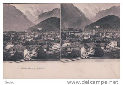 Interlaken, Carte Stéréoscopique (10001) - Cartes Stéréoscopiques