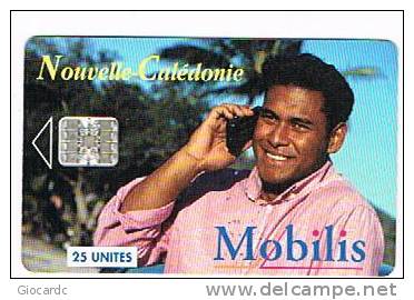 NUOVA CALEDONIA (NEW CALEDONIA)  - OPT  (CHIP) - 1995 MOBILIS (ISSUE 11.95 TIRAGE 20000) - USED -  RIF. 3705 - Nouvelle-Calédonie