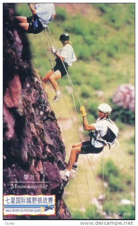 Climbing   ,  Prepaid Card Postal Stationery - Escalada