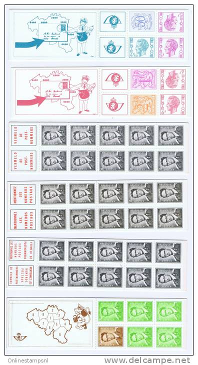 Belgium Collection Of 19 Pieces Stampbooklets, MNH/Neuf** - Zonder Classificatie