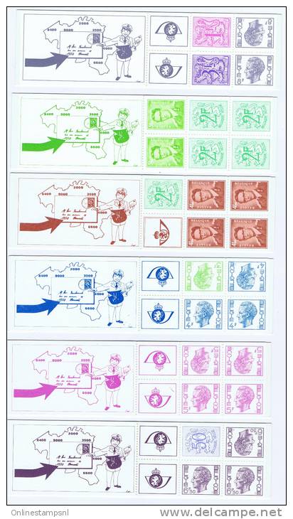 Belgium Collection Of 19 Pieces Stampbooklets, MNH/Neuf** - Ohne Zuordnung