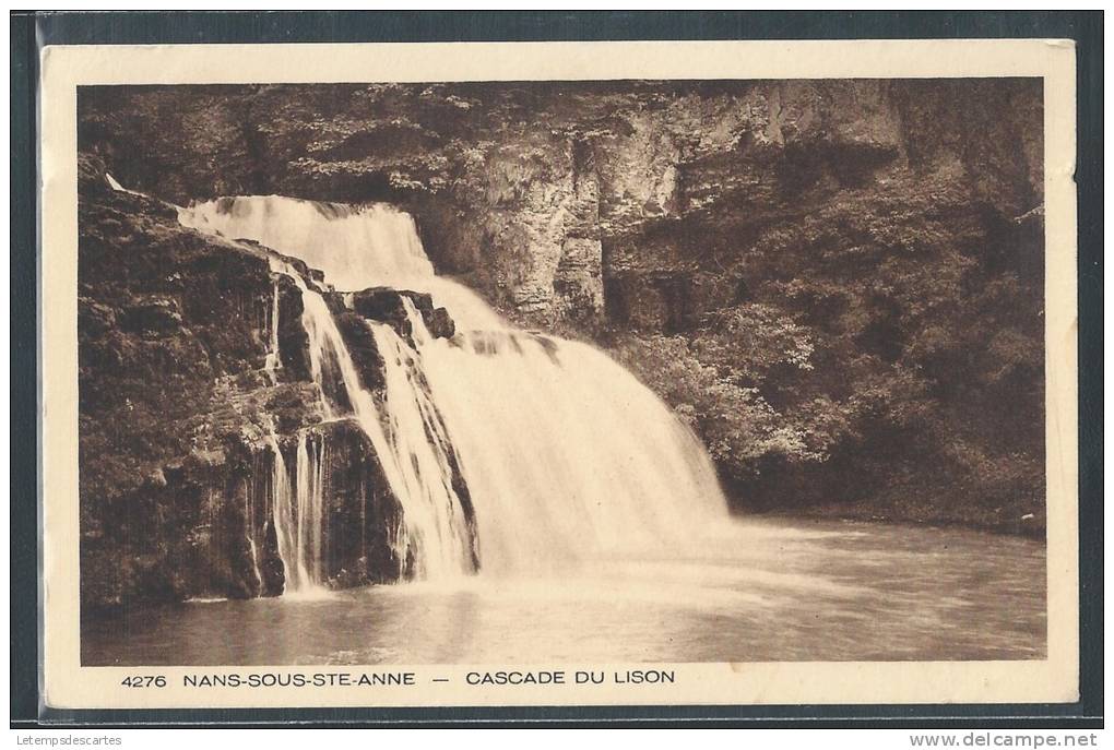 CPA 25 - Nans-sous-Sainte-Anne, Cascade Du Lison - Other & Unclassified