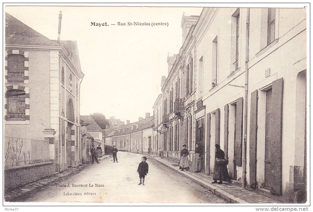 MAYET    Rue Saint Nicolas (centre) - Mayet