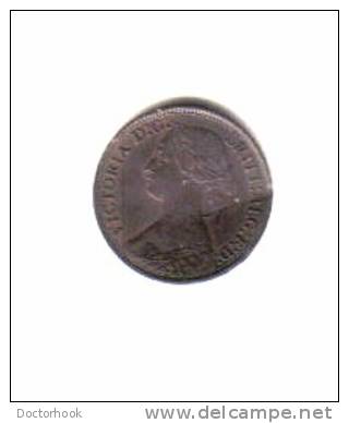 GREAT BRITAIN    1  FARTHING  1864  (KM # 747.2) - B. 1 Farthing