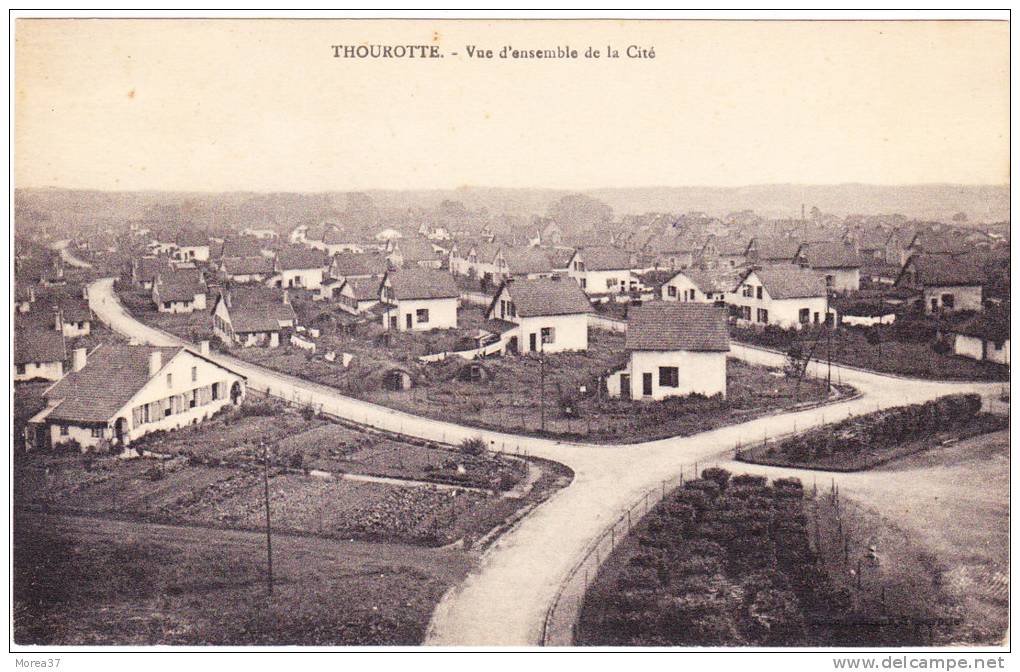 THOUROTTE  Vue D'ensemble De La Cité - Thourotte