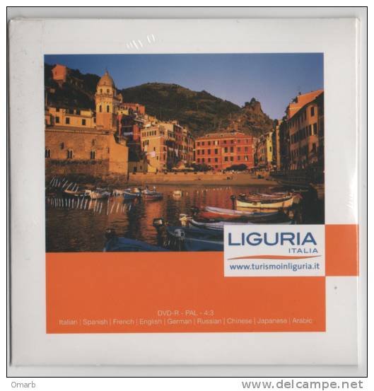 Alt120 DVD Turismo Regione Liguria, Storia, Geografia, Cultura, History, Geo, Genova, Cinque Terre, Sanremo - Reise