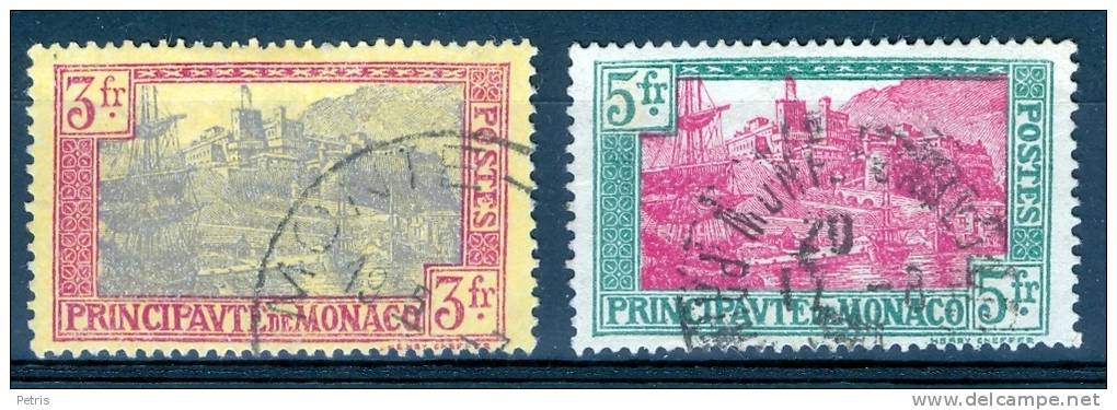 Monaco 1924 Various Subjects 3 And 5 F - Lot. 1158 - Sonstige & Ohne Zuordnung