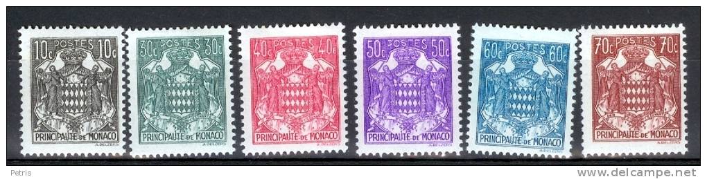 Monaco 1943  Grimaldi Arms MH  - Lot. 1168 - Autres & Non Classés