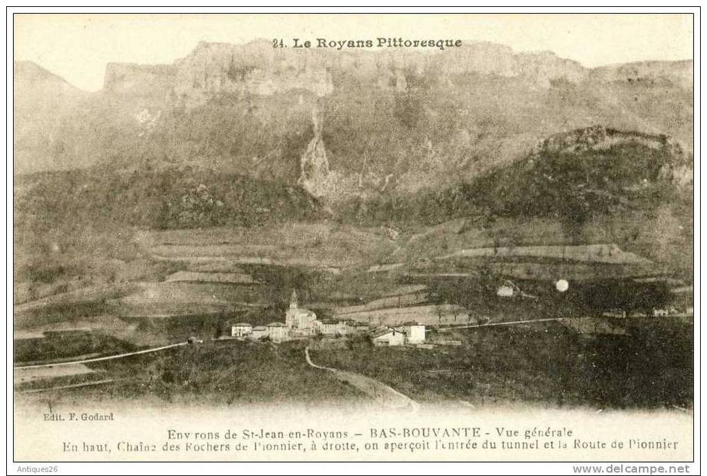 K254 - DROME - ENVIRONS DE SAINT JEAN EN ROYANS - BAS-BOUVANTE - - Autres & Non Classés