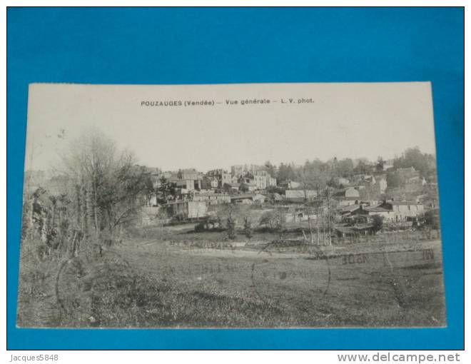 85) Pouzauges - Vue Générale  - Année 1932  - EDIT - Chrétien - Pouzauges