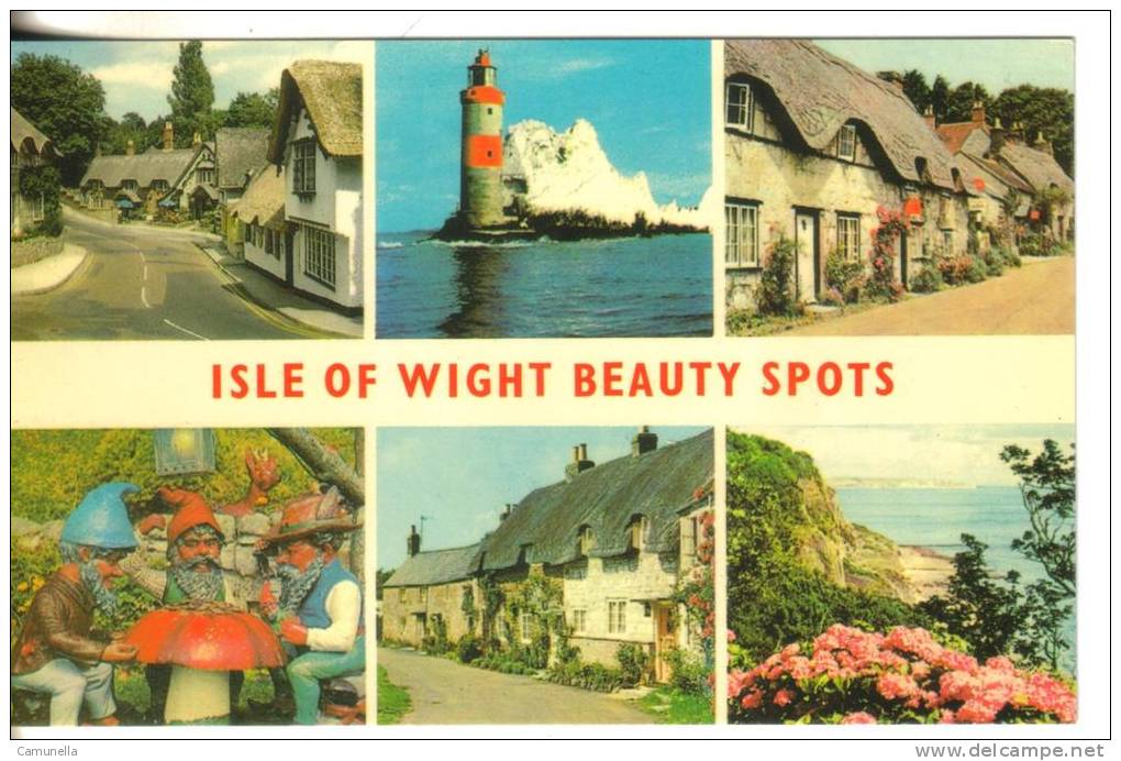 Inghilterra-isle Of Wight Beauty Spots - Sonstige & Ohne Zuordnung