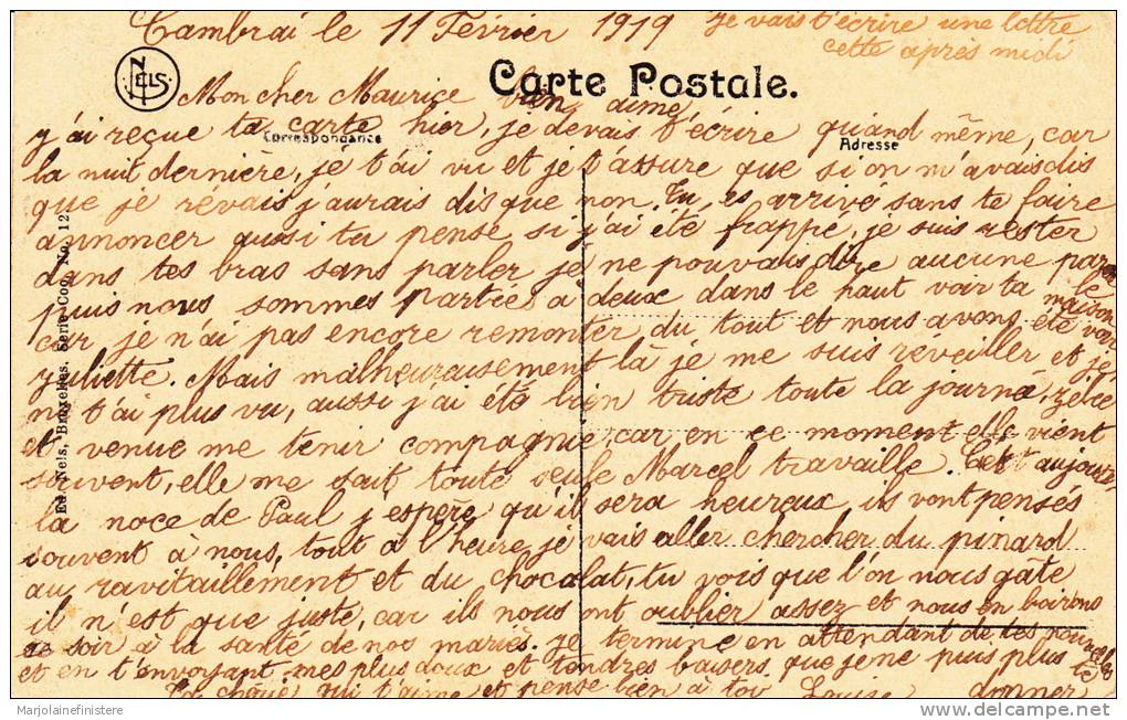 BELGIQUE - CPA - Coo. Coq ? - Cascade Et Pont De Bois. Animée. Ed. Nels, Serie-Coo N° 12. écrite 1919 - De Haan