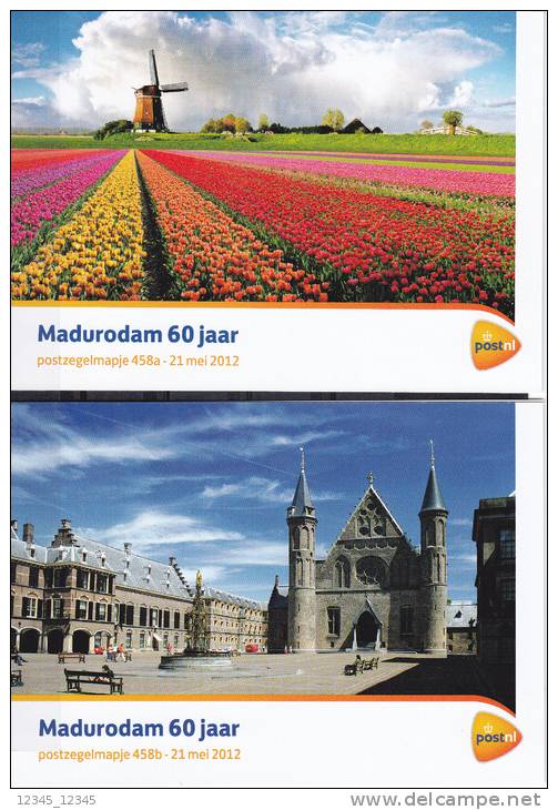 Nederland 2012, Postfris MNH, Folder 458, 60 Years Madurodam - Neufs