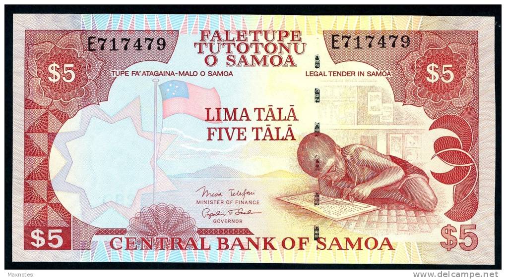 SAMOA  : 10 Tala - P34 - UNC - Samoa