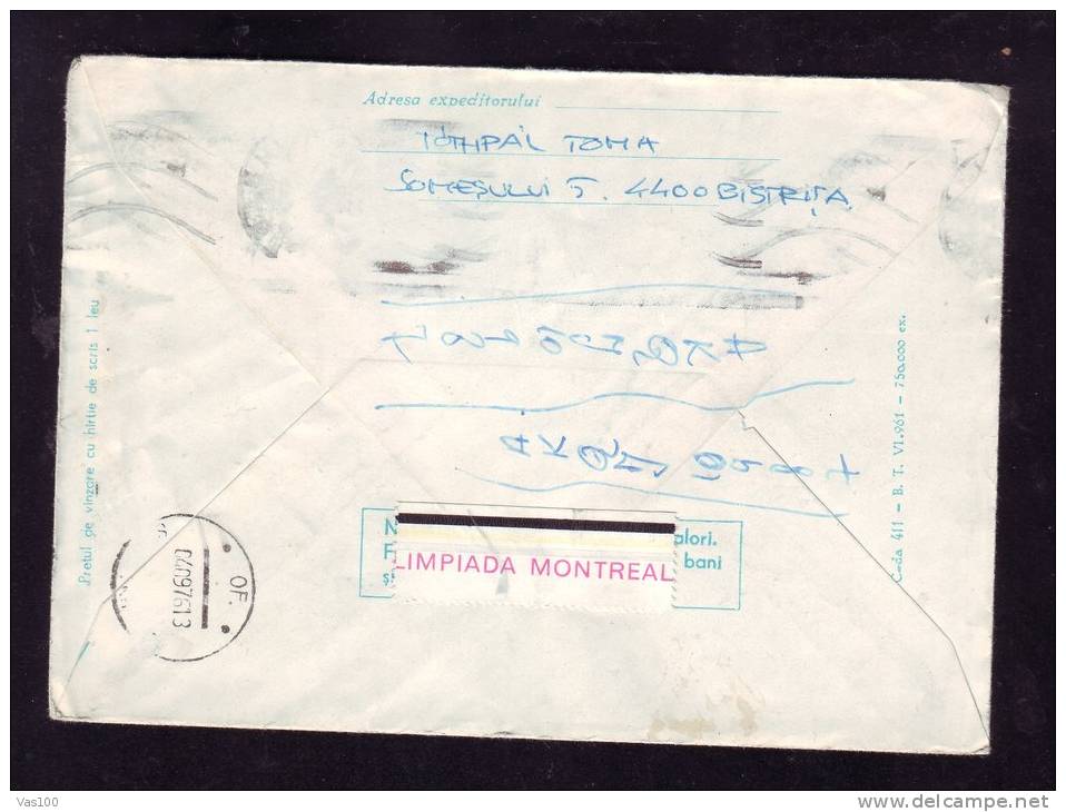 BIRDS 1964,STATIONERY COVER,ENTIER POSTAL,SEND TO MAIL ROMANIA. - Sparrows