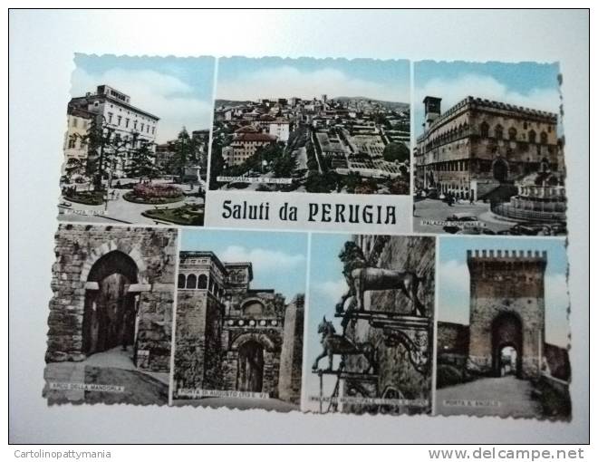 Saluti Da Perugia Umbria - Saluti Da.../ Gruss Aus...