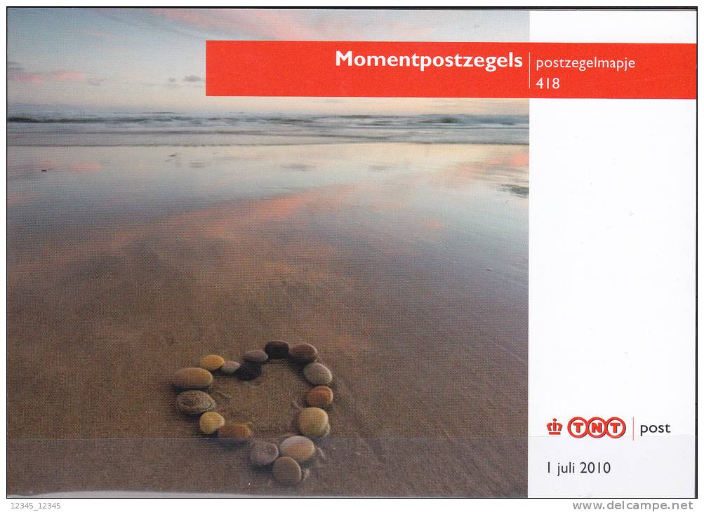Nederland 2010, Postfris MNH, Folder 418, Moment Stamps - Nuevos