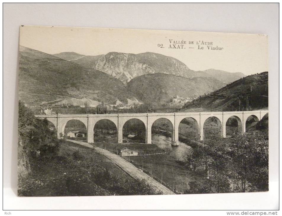 CPA 14 Calvados - AXAT - Le Viaduc - Vallée De L'Aude - Axat