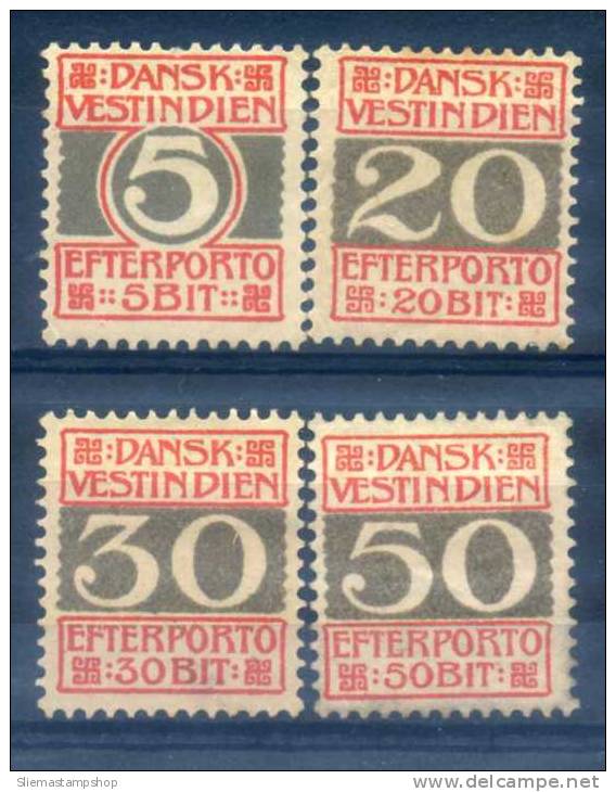 NETH. ANTILLES - 1905 NUMERALS - V6358 - Danimarca (Antille)