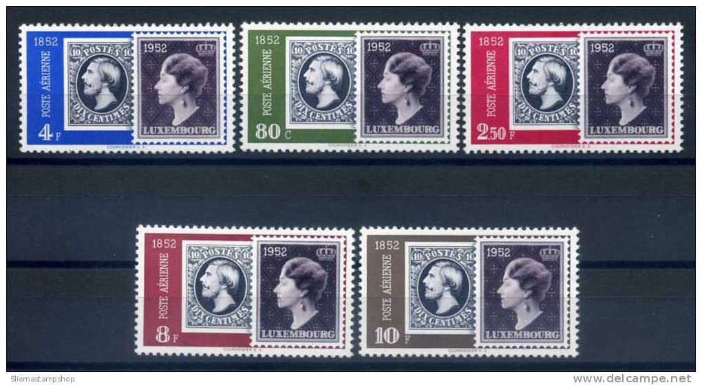 LUXEMBOURG - 1952 POSTAGE CENTENARY - V6361 - Ungebraucht