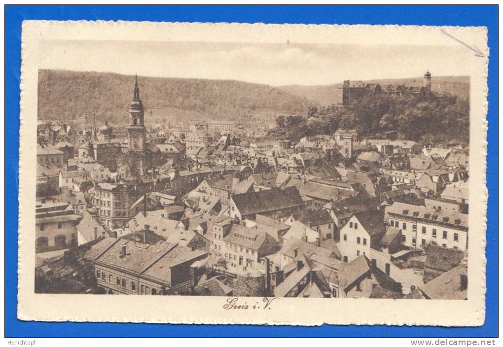 Deutschland; Greiz; Panorama; 1926 - Greiz