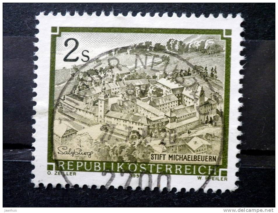 Austria - 1991 - Mi.nr.2039 - Used - Flowers - Abbeys Of Austria - Benedictine Michaelbeuren - Definitives - Used Stamps