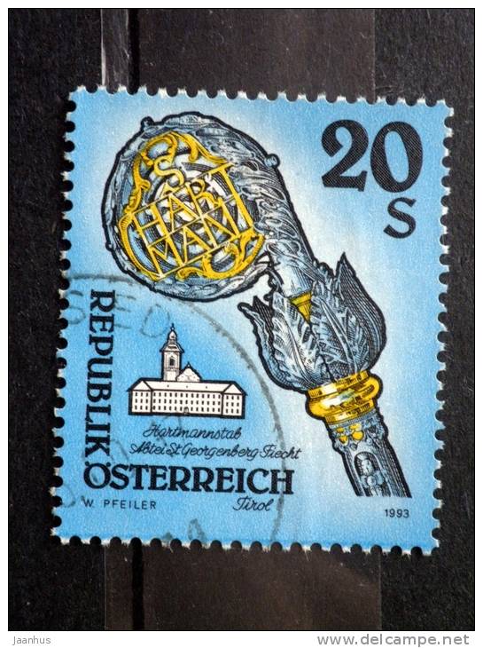 Austria - 1993 - Mi.nr.2109 - Used - Artworks From Convents And Monasteries - Benedictine Abbey - Definitives - - Gebraucht