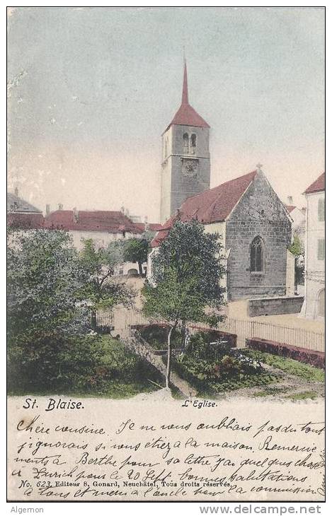 4970 - St-Blaise L'Eglise - Saint-Blaise