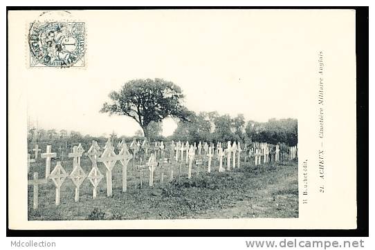 80 ACHEUX EN AMIENOIS / Cimetière Militaire Anglais / - Acheux En Amienois