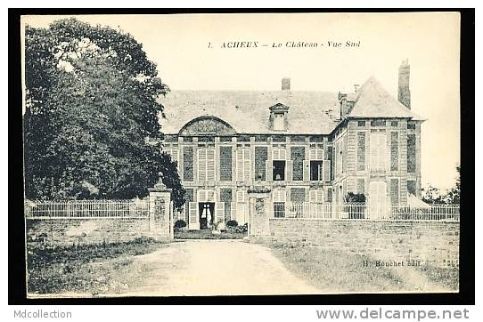 80 ACHEUX EN AMIENOIS / Le Château / - Acheux En Amienois